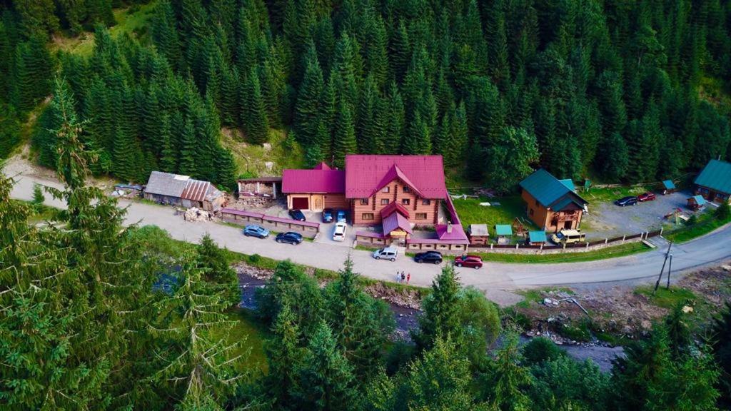 Hotel Berloga-Sinevir Synevyrs'ka Polyana Bagian luar foto